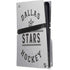 NHL Dallas Stars Black Text PS5 Pro Disk Console Skin