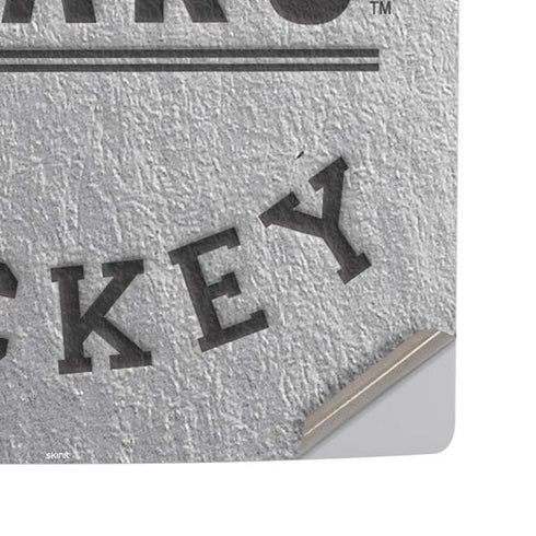 NHL Dallas Stars Black Text PS5 Pro Disk Console Skin