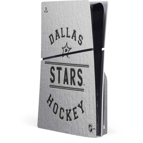NHL Dallas Stars Black Text PlayStation PS5 Skins