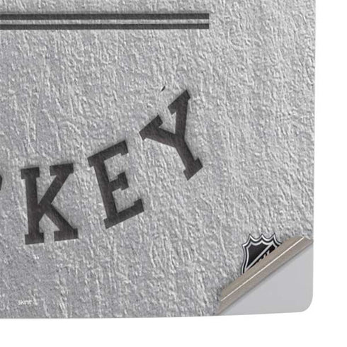 NHL Dallas Stars Black Text PS5 Slim Digital Edition Console Skin