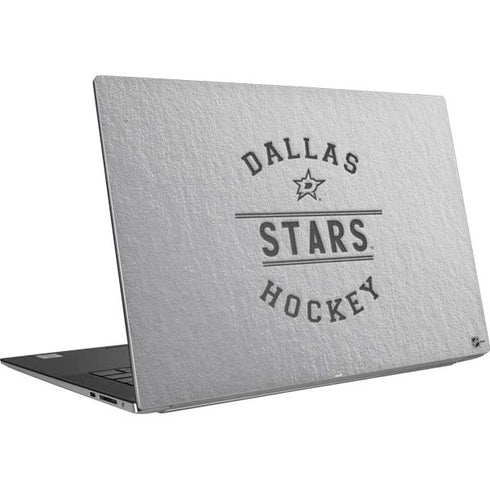 NHL Dallas Stars Black Text Dell XPS Skin