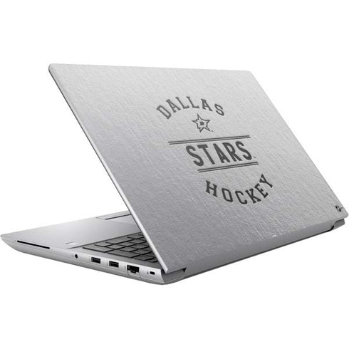 NHL Dallas Stars Black Text HP ZBook Fury 16 G10 Skin