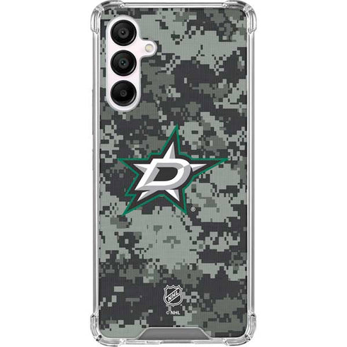 NHL Dallas Stars Camo Galaxy A16 5G Clear Case