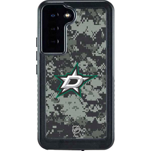 NHL Dallas Stars Camo Galaxy S24 Plus Waterproof Case