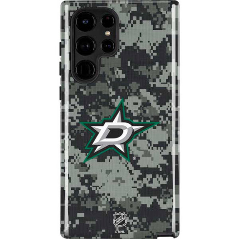 NHL Dallas Stars Camo Galaxy S25 Ultra Impact Case