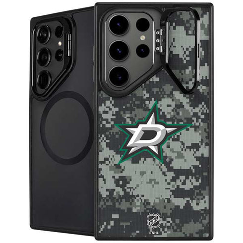 NHL Dallas Stars Camo Galaxy S25 Ultra Kickstand Case