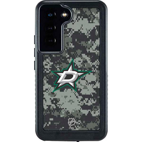 NHL Dallas Stars Camo Galaxy S24 Waterproof Case