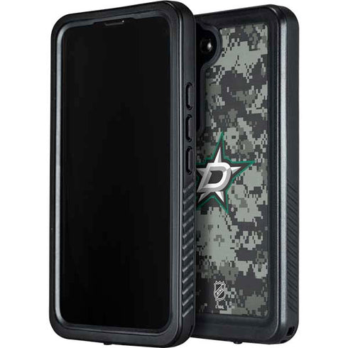 NHL Dallas Stars Camo Galaxy S24 Waterproof Case