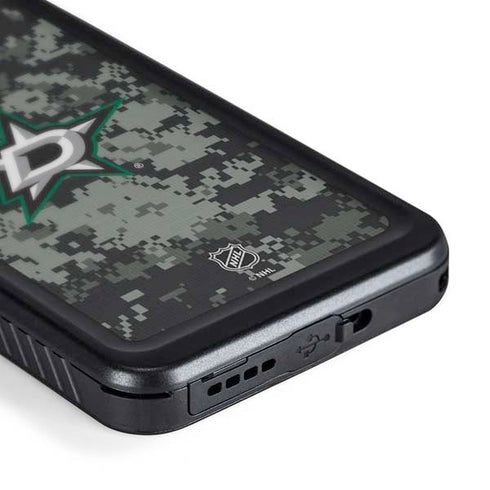 NHL Dallas Stars Camo Galaxy S24 Waterproof Case