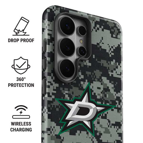 NHL Dallas Stars Camo Galaxy S26 Ultra Impact Case