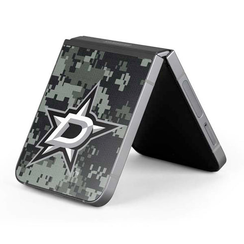 NHL Dallas Stars Camo Galaxy Z Flip6 Skin