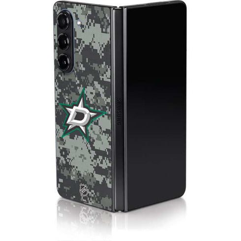 NHL Dallas Stars Camo Galaxy Z Fold5 5G Skin