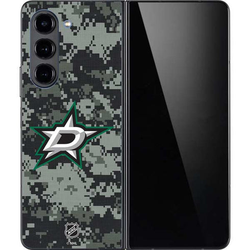 NHL Dallas Stars Camo Galaxy Z Fold5 5G Skin