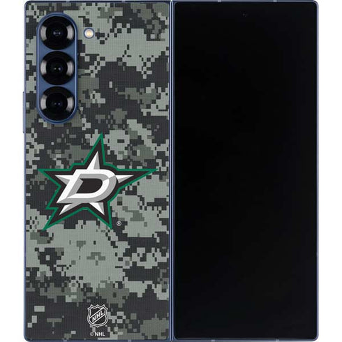 NHL Dallas Stars Camo Galaxy Z Fold6 Skin