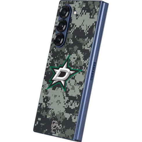 NHL Dallas Stars Camo Galaxy Z Fold6 Skin
