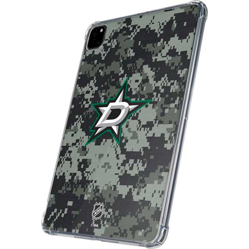 NHL Dallas Stars Camo iPad Pro 11in (2024) Clear Case