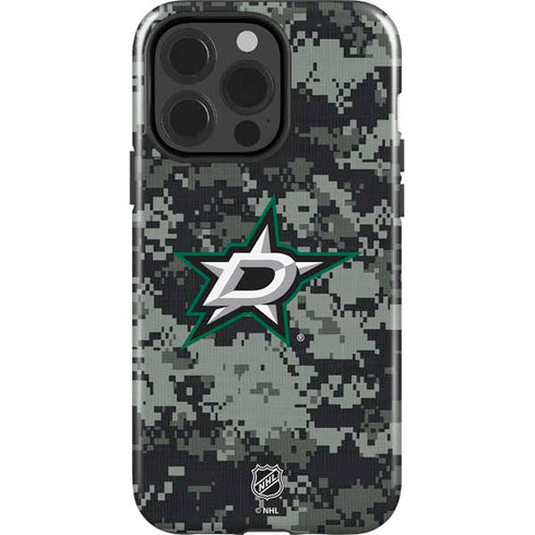 NHL Dallas Stars Camo iPhone 15 Pro Impact Case