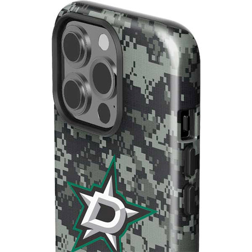 NHL Dallas Stars Camo iPhone 15 Pro Impact Case