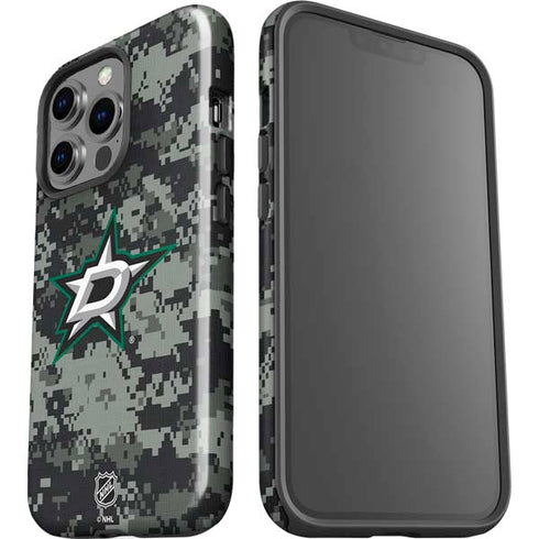 NHL Dallas Stars Camo iPhone 15 Pro Impact Case