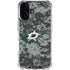 NHL Dallas Stars Camo iPhone 16 Clear Case