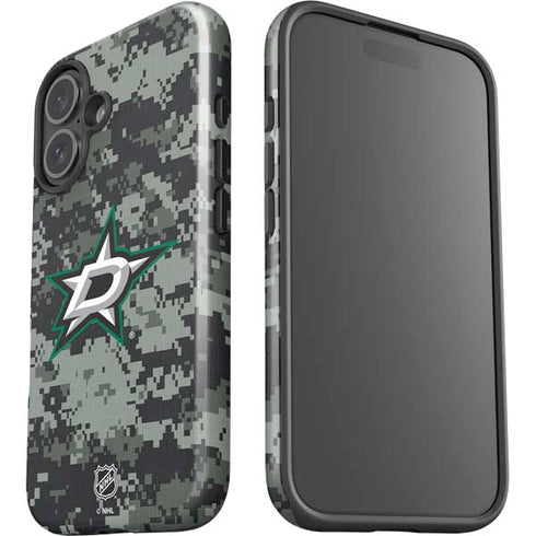 NHL Dallas Stars Camo iPhone 16 Impact Case
