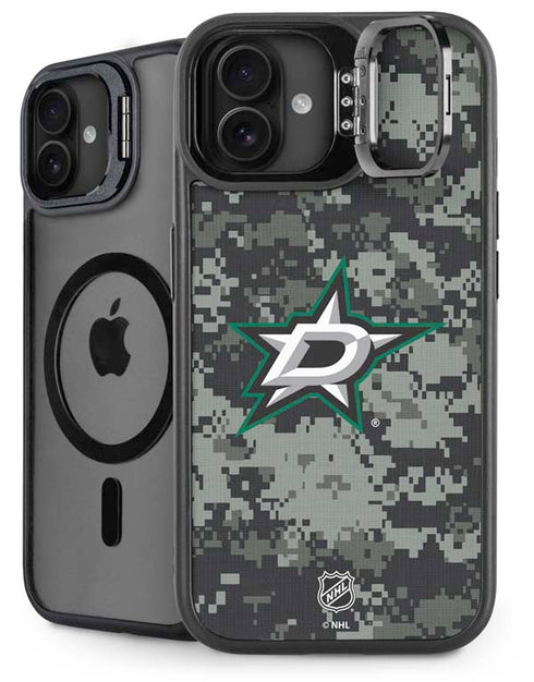 NHL Dallas Stars Camo iPhone 16 Plus Kickstand Case