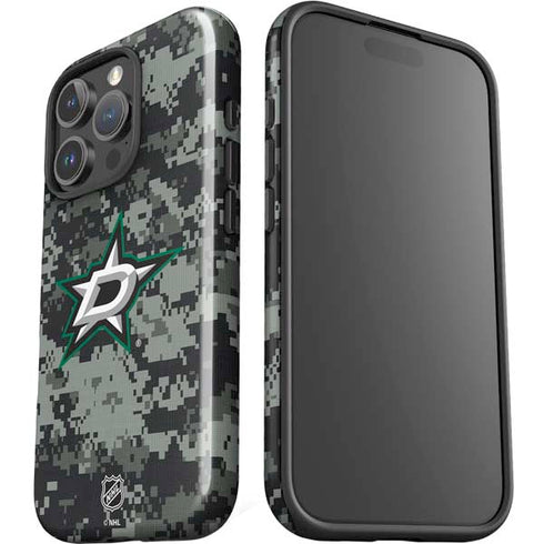 NHL Dallas Stars Camo iPhone 16 Pro Impact Case