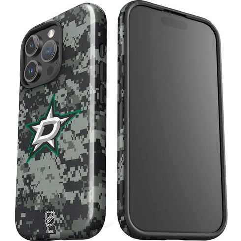 NHL Dallas Stars Camo iPhone 16 Pro Max Impact Case
