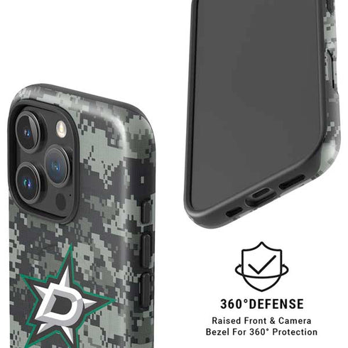 NHL Dallas Stars Camo iPhone 16 Pro Max Magsafe Impact Case