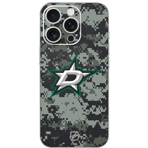 NHL Dallas Stars Camo iPhone 16 Pro Skin