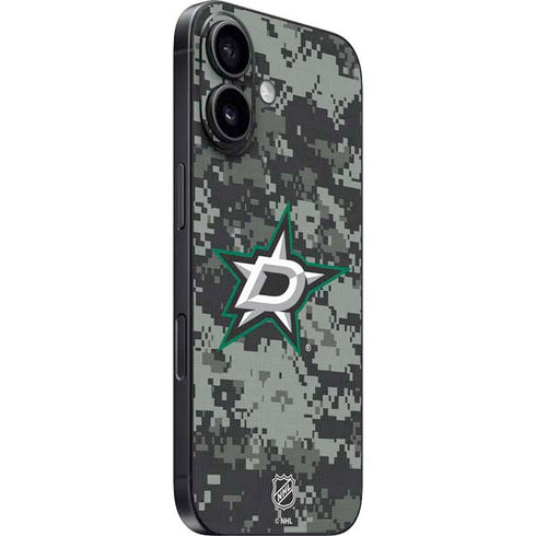 NHL Dallas Stars Camo iPhone 16 Skin