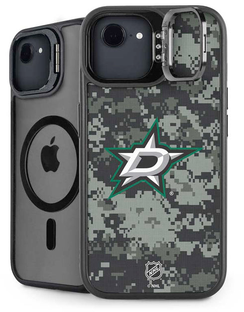 NHL Dallas Stars Camo iPhone 16e Kickstand Case