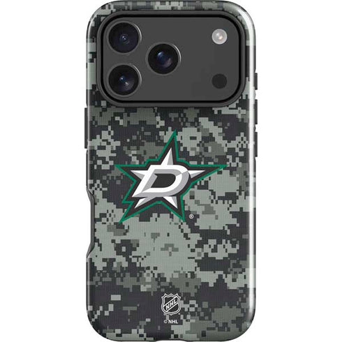 NHL Dallas Stars Camo iPhone 18 Pro Impact Case