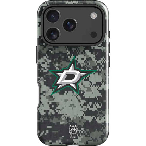 NHL Dallas Stars Camo iPhone 18 Pro Max Impact Case