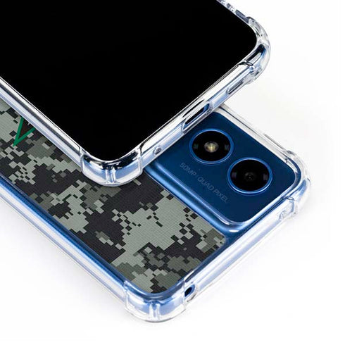 NHL Dallas Stars Camo Moto G 5G (2024) Clear Case