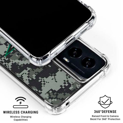 NHL Dallas Stars Camo Moto G Power 5G (2024) Clear Case