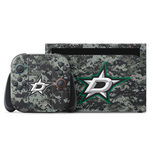 NHL Dallas Stars Camo Nintendo Skins