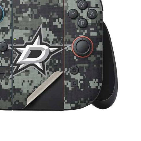 NHL Dallas Stars Camo Nintendo Switch 2 (2025) Joy-Con Controller Skin