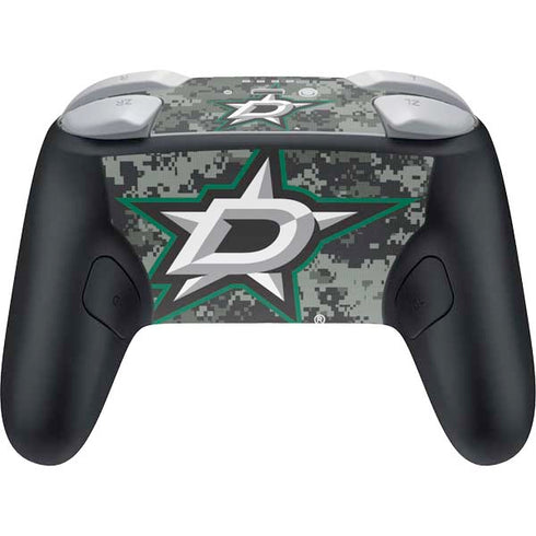 NHL Dallas Stars Camo Nintendo Switch 2 (2025) Pro Controller Skin
