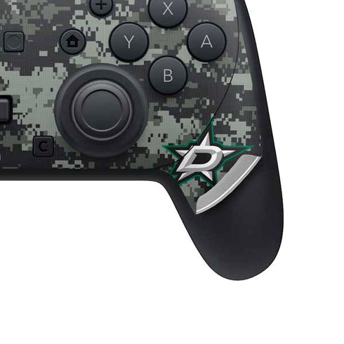 NHL Dallas Stars Camo Nintendo Switch 2 (2025) Pro Controller Skin