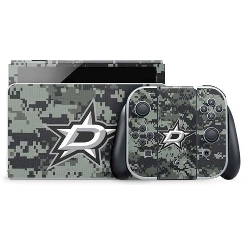 NHL Dallas Stars Camo Nintendo Skins