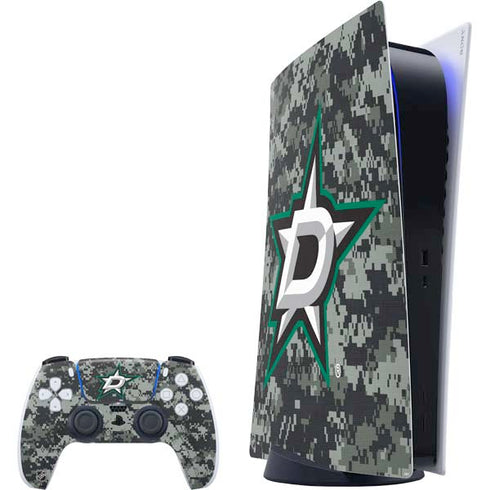NHL Dallas Stars Camo PlayStation PS5 Skins