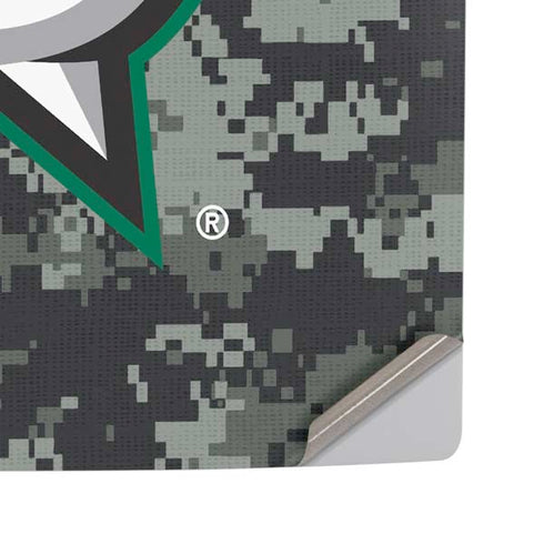 NHL Dallas Stars Camo PS5 Pro Disk Console Skin