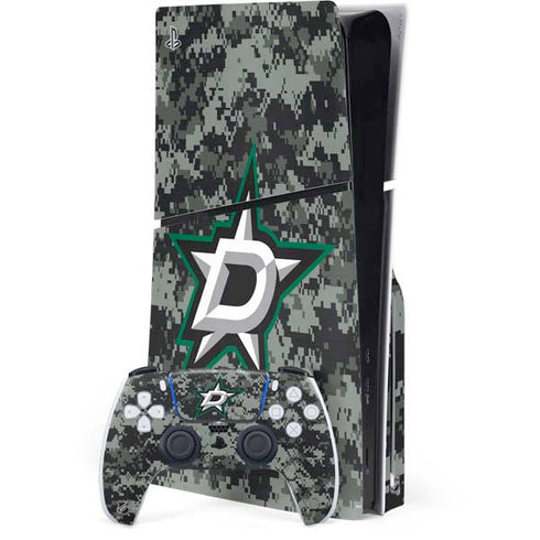 NHL Dallas Stars Camo PlayStation PS5 Skins