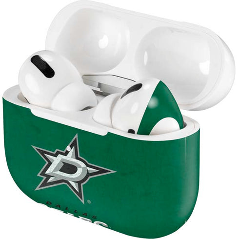 NHL Dallas Stars Distressed AirPods Skins