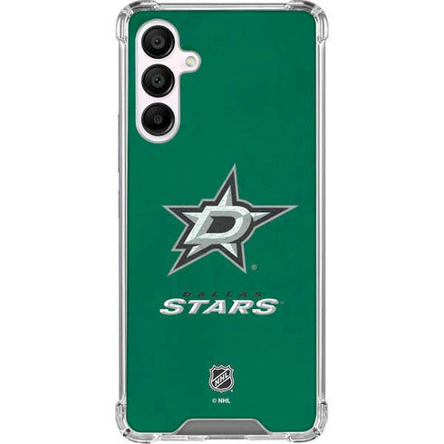 NHL Dallas Stars Distressed Galaxy A16 5G Clear Case