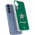 NHL Dallas Stars Distressed Galaxy A55 5G Clear Case