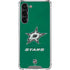 NHL Dallas Stars Distressed Galaxy S24 FE Clear Case