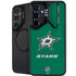NHL Dallas Stars Distressed Galaxy S24 FE Kickstand Case
