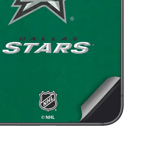 NHL Dallas Stars Distressed Galaxy S25 Plus Skin